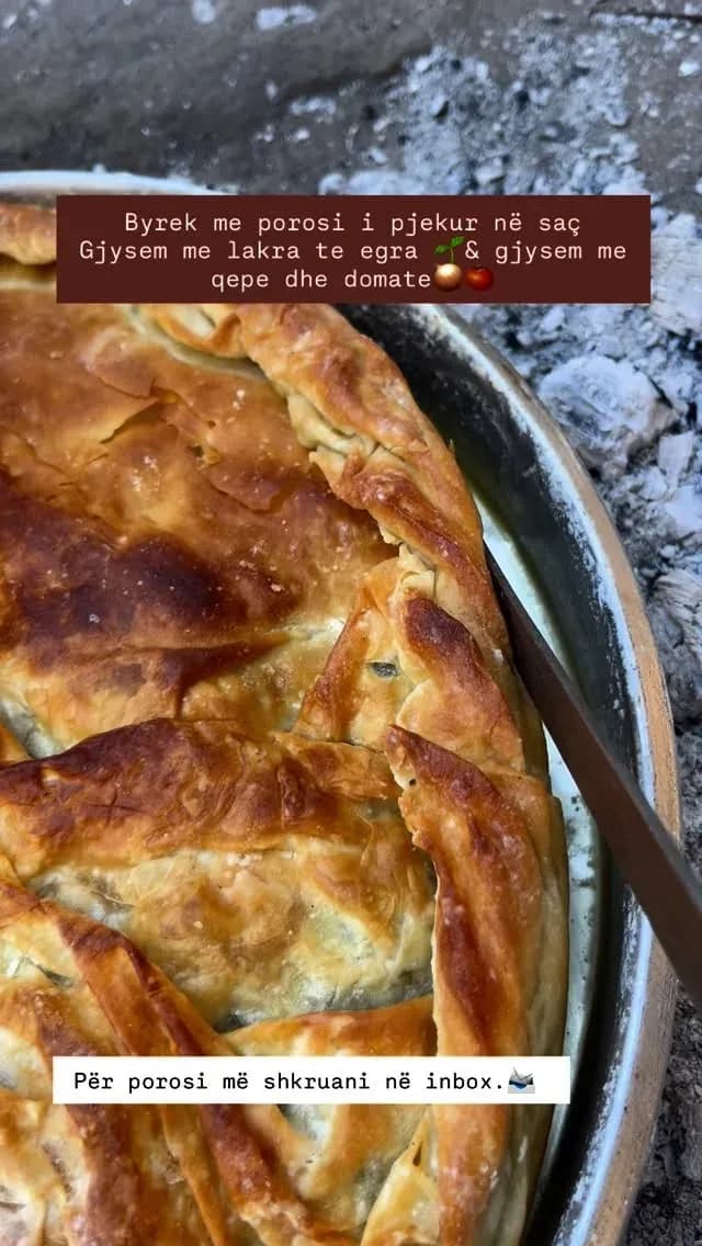 Byreku me porosi sipas preferencave të klienteve Ky qe shihni eshte gjysëm… — Porosi