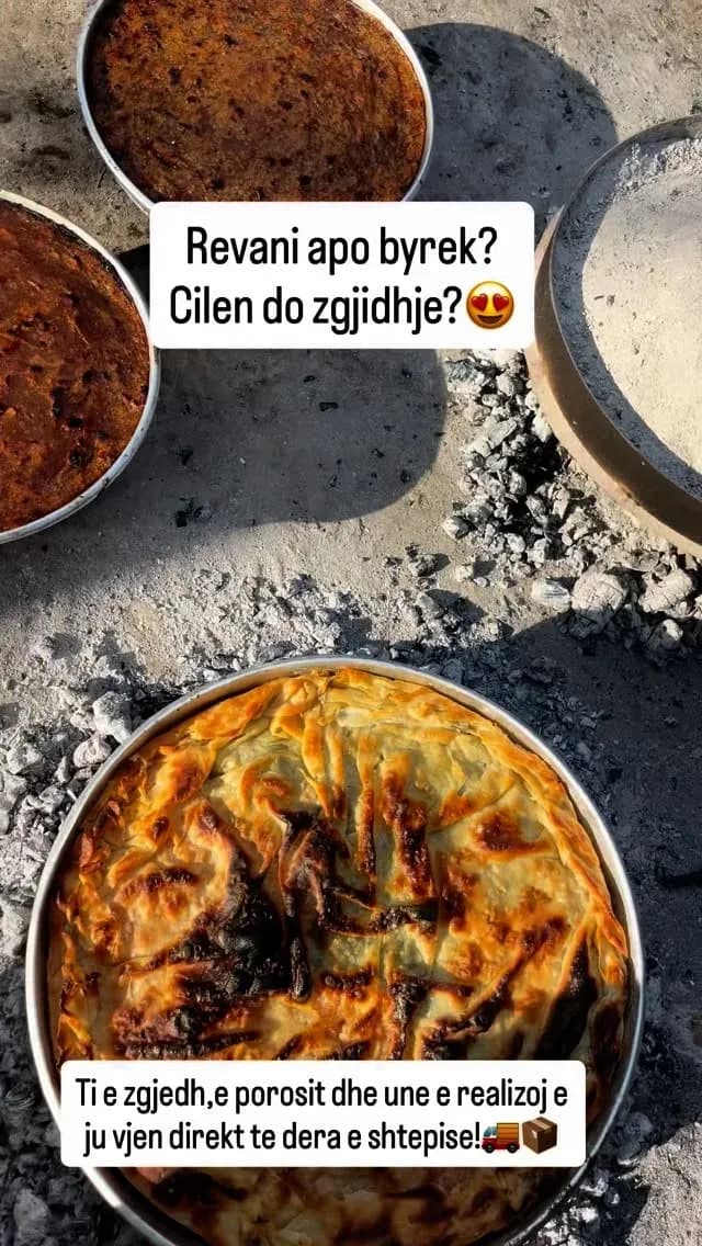 Revania, byreku dhe të gjitha gatimet piqen ngadalë në saç, me atë shije… — Gatime në saç