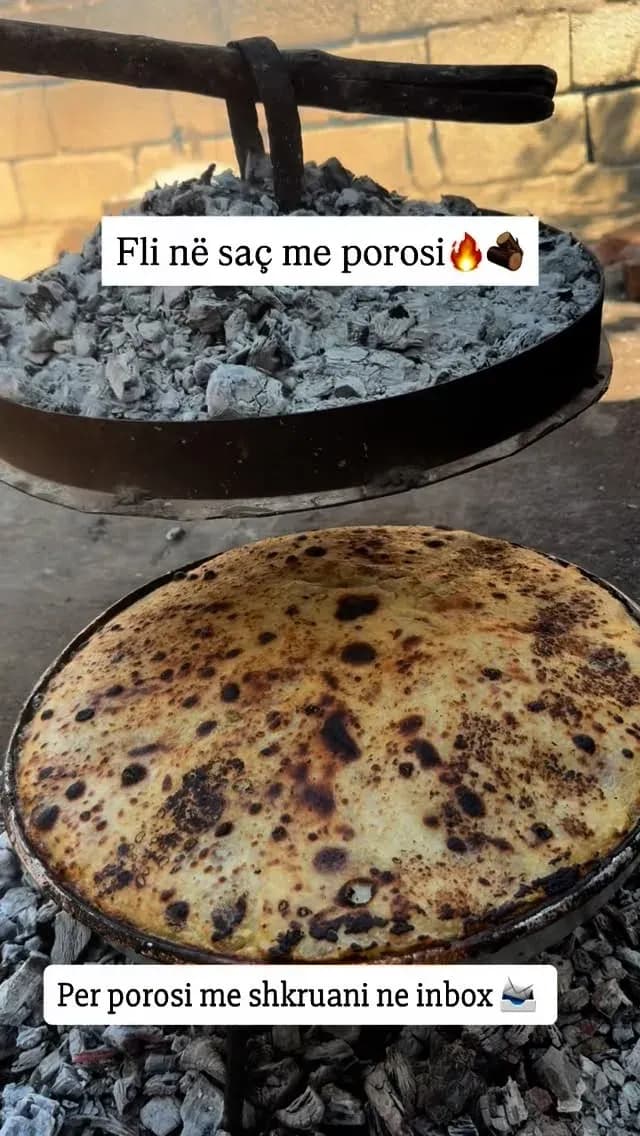 Fli me porosi e pjekur në saç aromë dhe shije si dikur Shtresë mbi… — Tradita