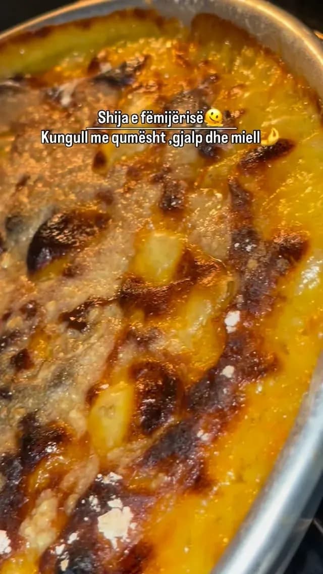 Sapo doli nga furra… një nga shijet më të dashura të fëmijërisë sime. — Nga kopshti