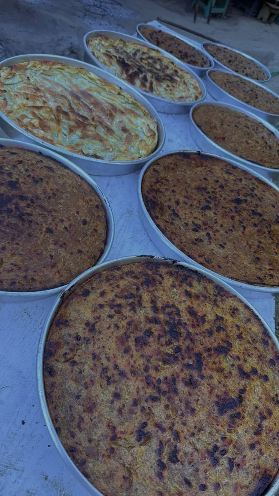 Një pjesë e porosive sot. — Gatime në saç