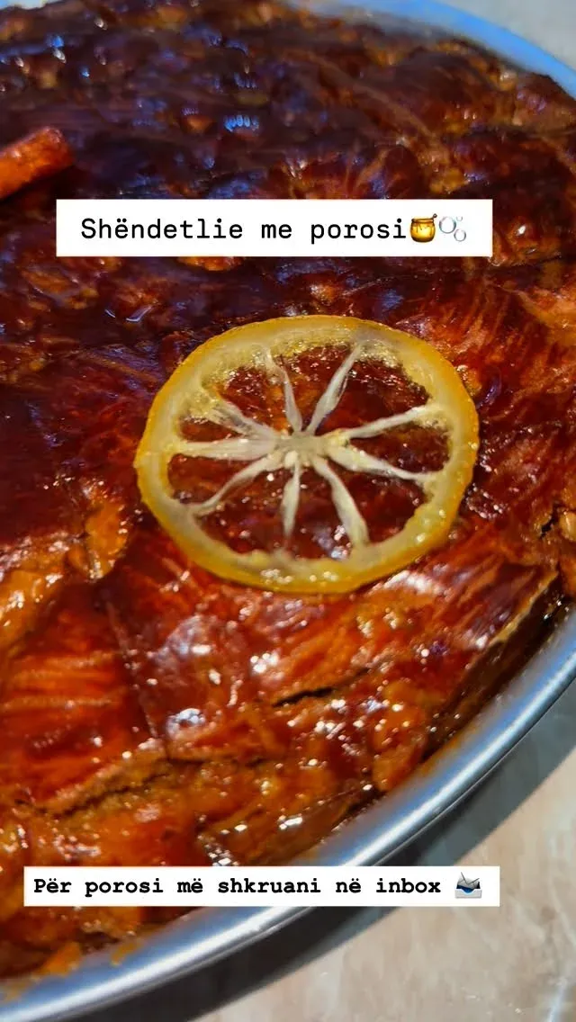 Vazhdojmë me porosinë e radhës Shëndetlie me arra, mjaltë e gjalpë një… — Porosi