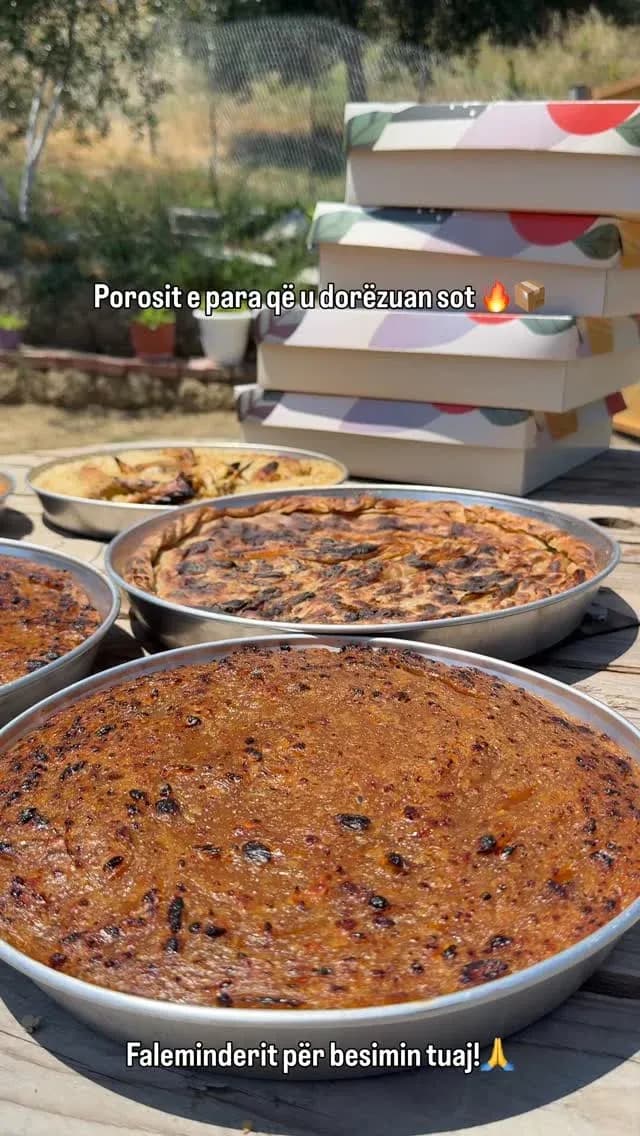 Pjesa e parë e porosive u dorëzua. — Porosi