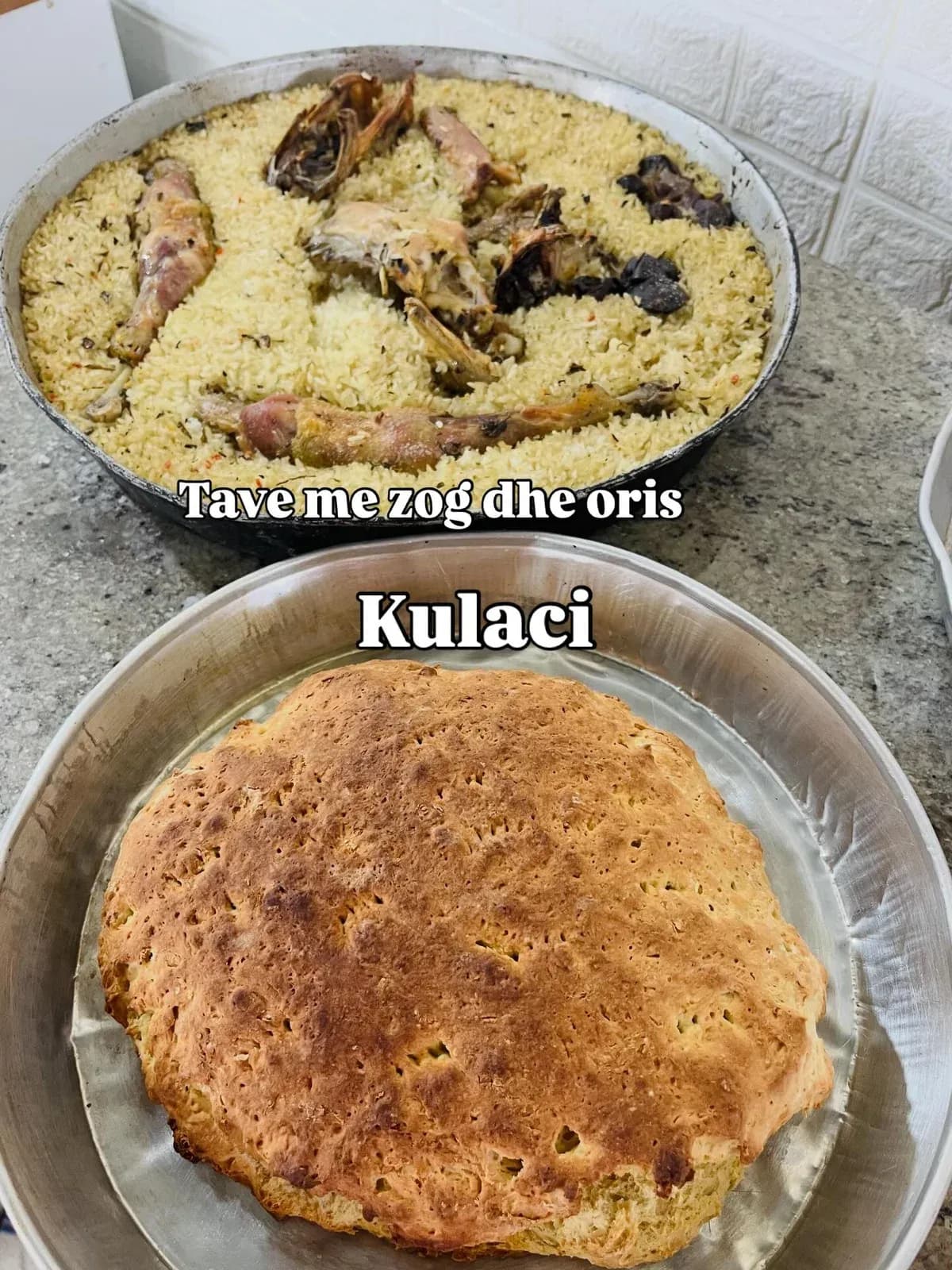 Dreka në fshat Kulac me shëllirë djathi, kos e vezë,tavë me zog e oriz në… — Mish & tava, pamja 11
