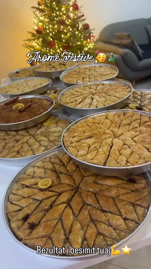 It’s the most tired time of the year BAKLLAVA QË NISEN ÇDO DITË ( bëni… — Porosi
