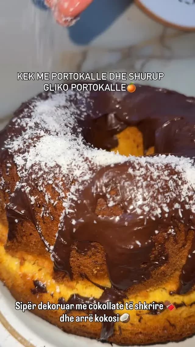 Kek shtëpie me portokall dhe shurup nga glikoja e I butë, aromatik dhe i… — Ëmbëlsira
