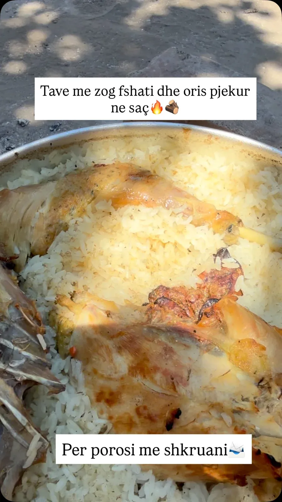 Sapo perfundoj dhe tava me porosi ! — Porosi