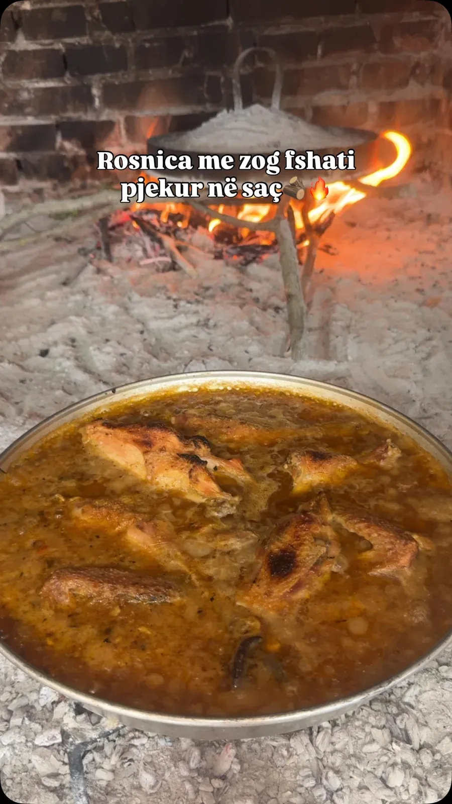 Tavë me zog fshati dhe rosnica në saç Shumë nga ju që jetoni jashtë… — Mish & tava