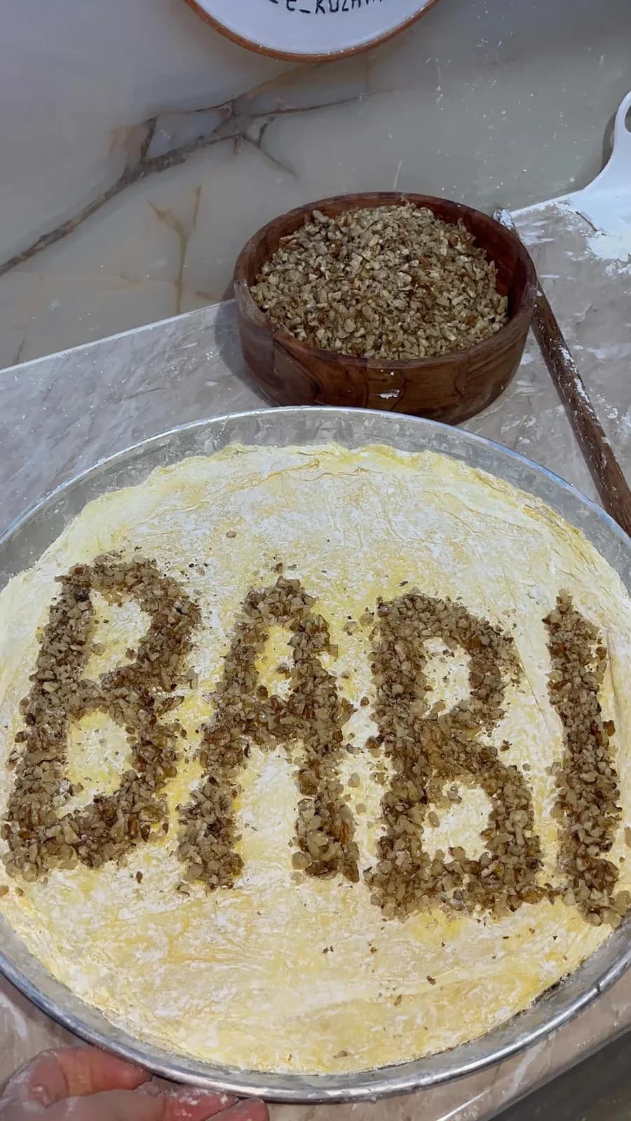 Për babanë. — Ëmbëlsira