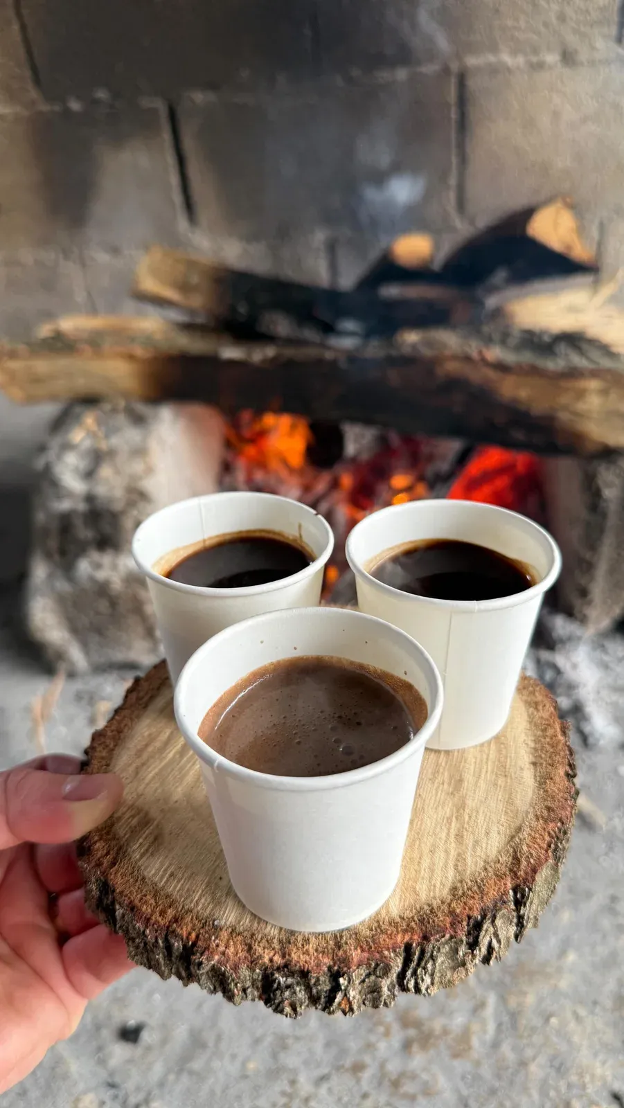 Midis pune e shijojme dhe nje kafe ne prush Shija eshte unikeeee (Tabakane… — Porosi