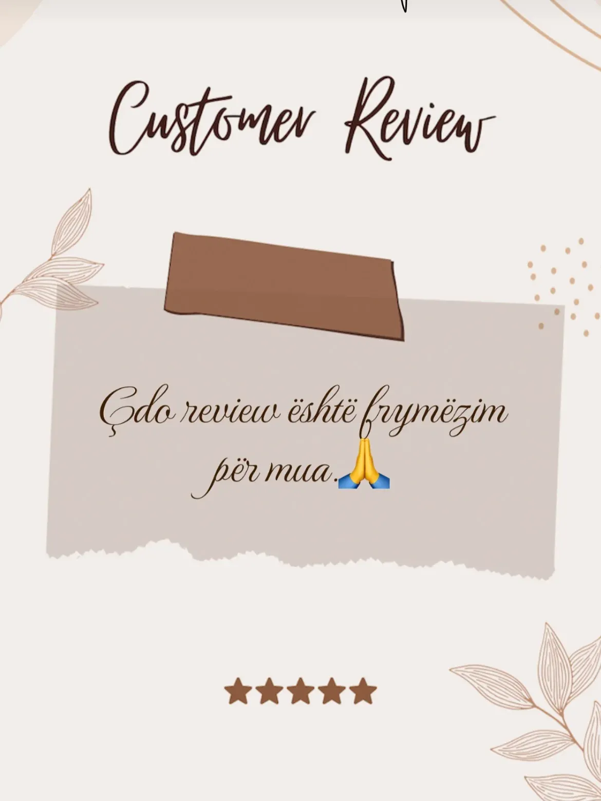 Swipe për të parë disa nga komentet dhe review-t e klientëve tanë të kënaqur. — Porosi, pamja 1