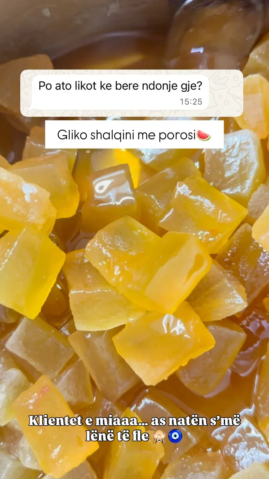 Nuk janë llokume jo, është GLIKO SHALQINI Tashmë mund ta porosini së… — Procesi
