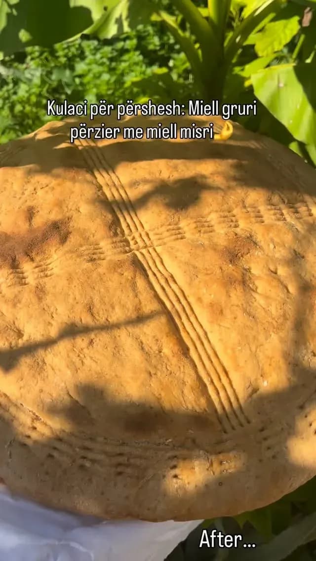 Kulaci me miell gruri perzier me miell misri gati per pershesh Me ndiqni… — Porosi