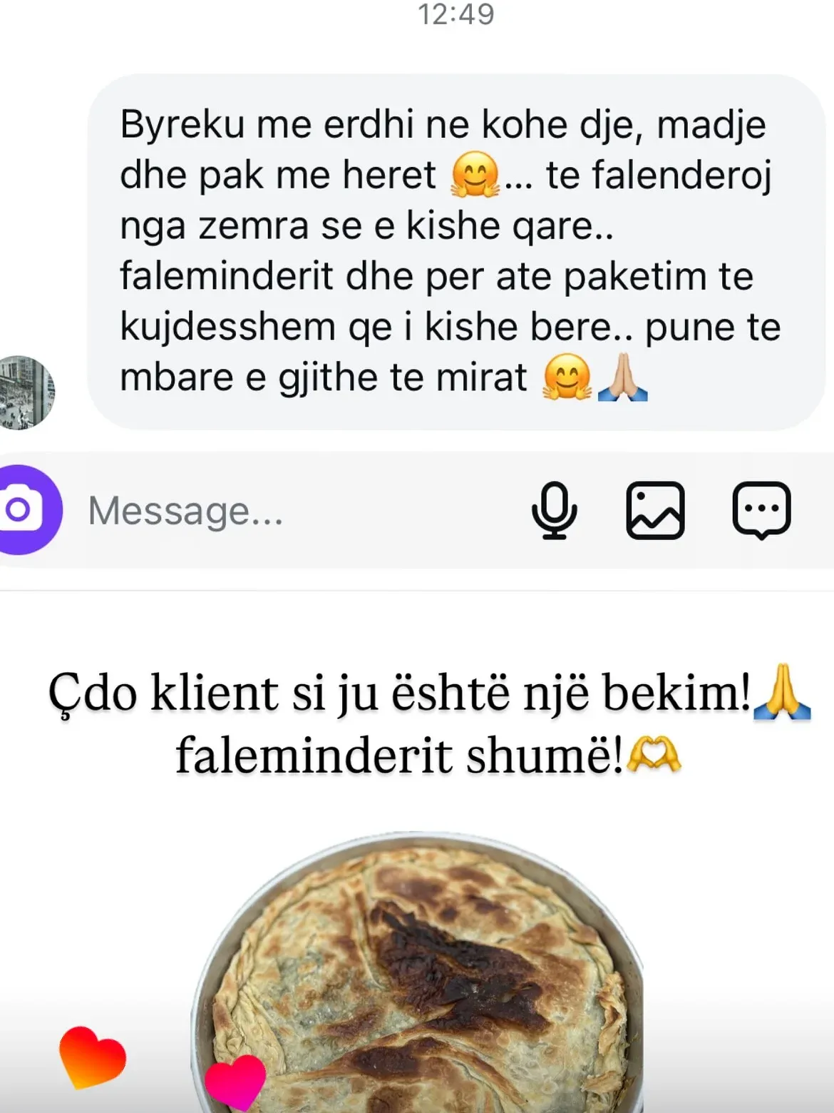 Swipe për të parë disa nga komentet dhe review-t e klientëve tanë të kënaqur. — Porosi, pamja 6