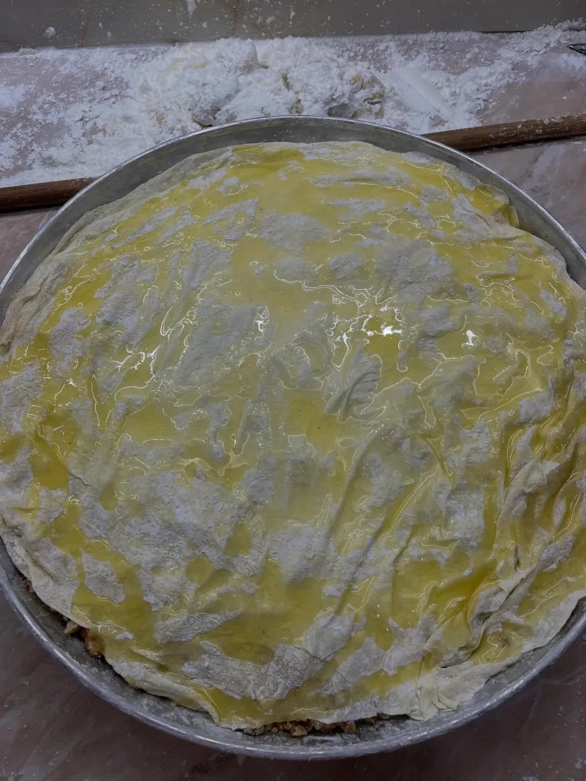 Bakllava tradicionale shtëpie me porosi. — Procesi, pamja 20