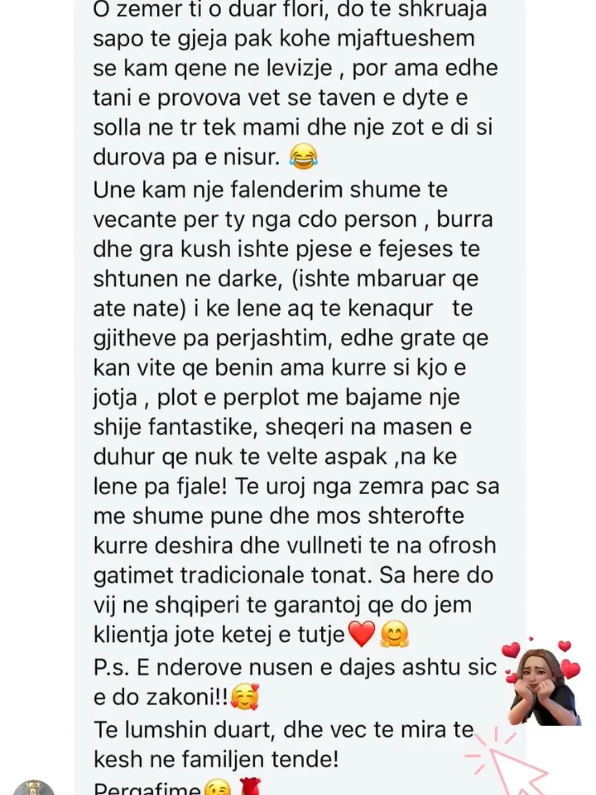 Swipe për të parë disa nga komentet dhe review-t e klientëve tanë të kënaqur. — Porosi, pamja 15