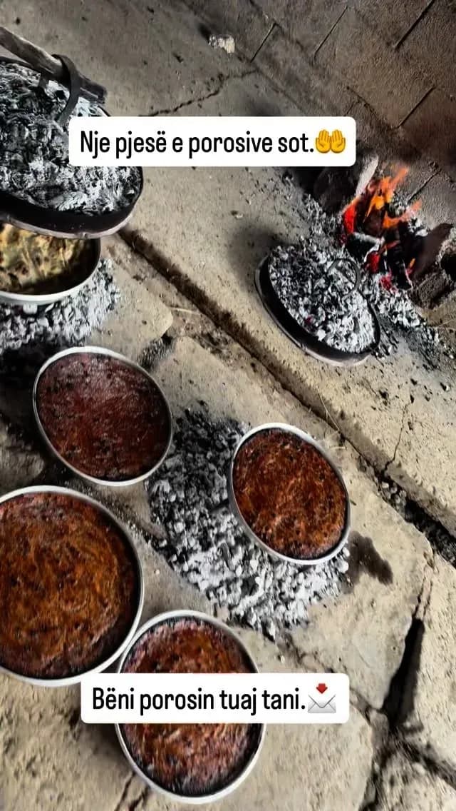 Sot ditë shiu… dhe puna na dhuroi një vibe të bukur vjeshte pranë zjarrit. — Procesi