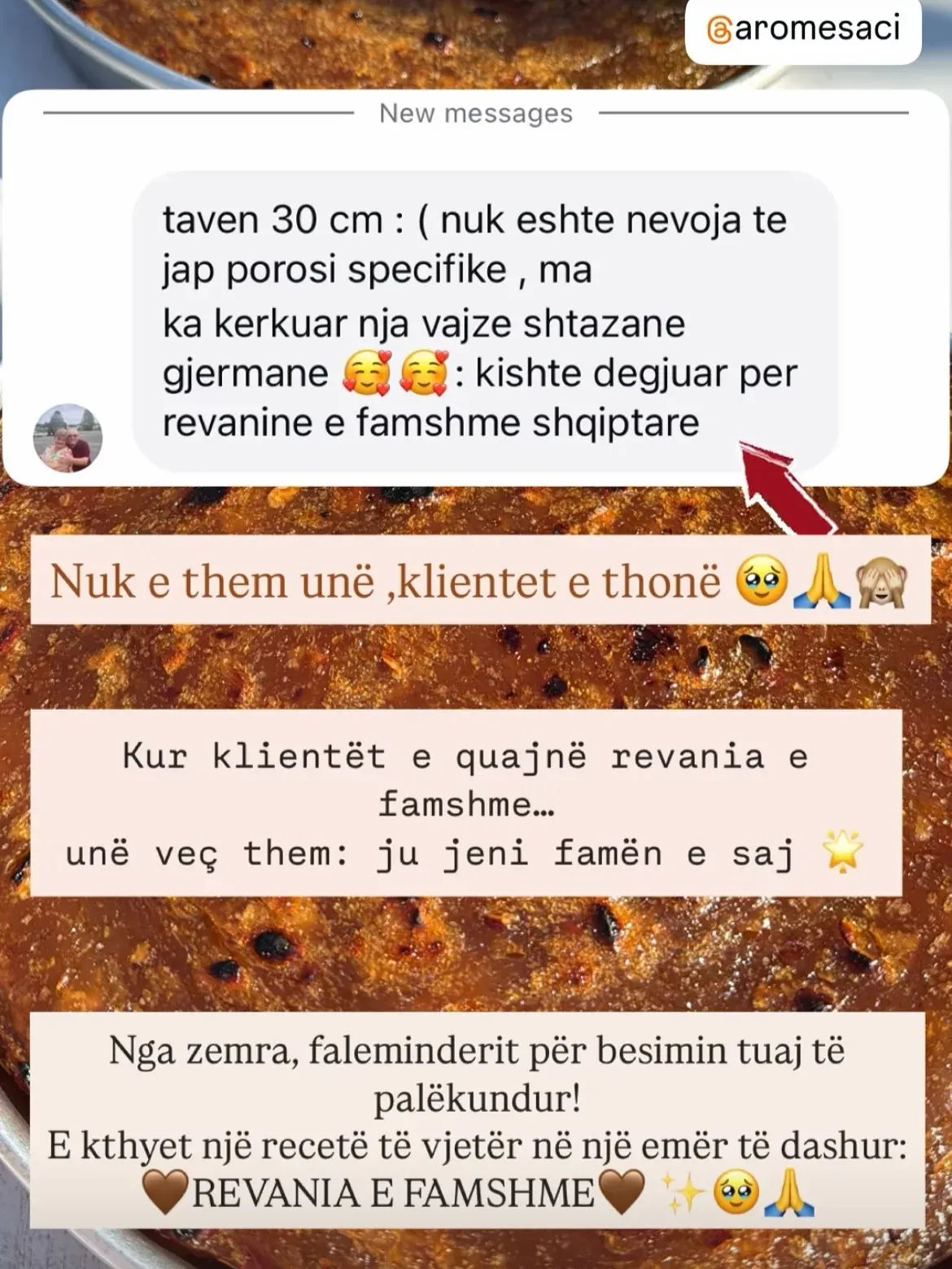 Swipe për të parë disa nga komentet dhe review-t e klientëve tanë të kënaqur. — Porosi, pamja 10